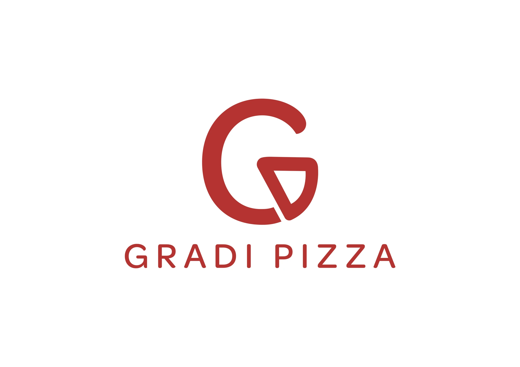Gradi Pizza logo design by Blueowl, Hyderabad