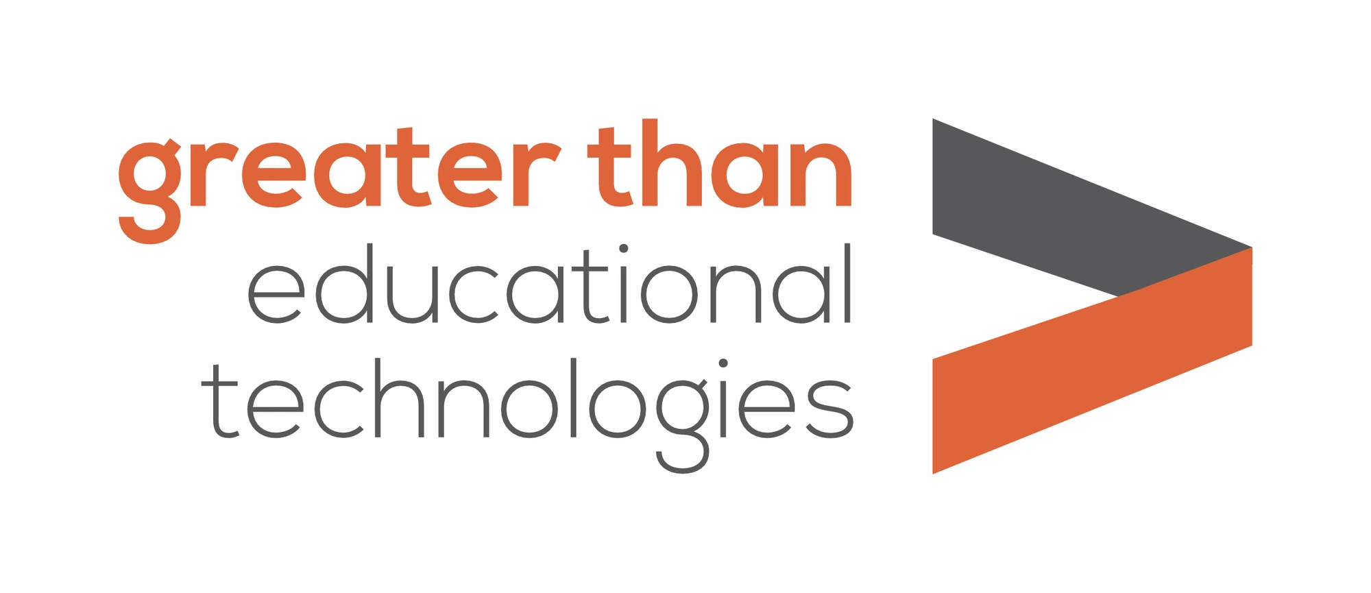The mark, Greater Than, education branding by Blue Owl Design Studio, Hyderabad