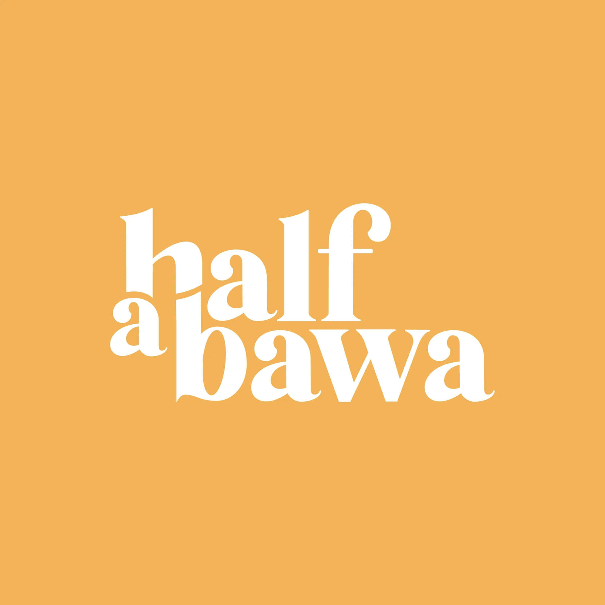 Purple & mustard, 2 of 2, Half a Bawa, hospitality branding by Blue Owl Design Studio, Hyderabad