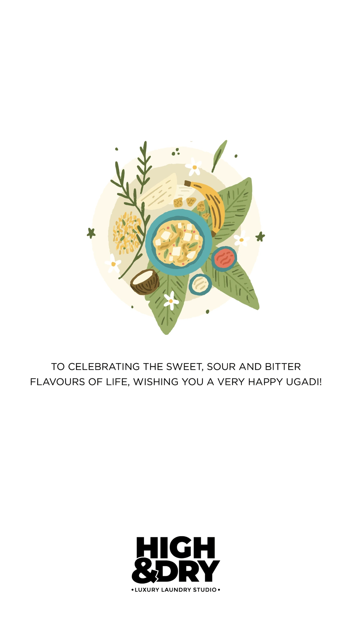 Ugadi (Instagram), High & Dry, luxury aftercare branding by Blue Owl Design Studio, Hyderabad