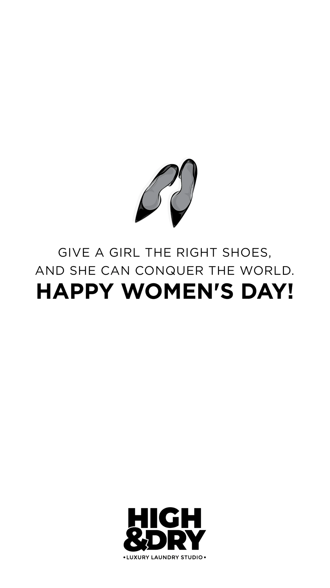 Women’s Day (Instagram), High & Dry, luxury aftercare branding by Blue Owl Design Studio, Hyderabad