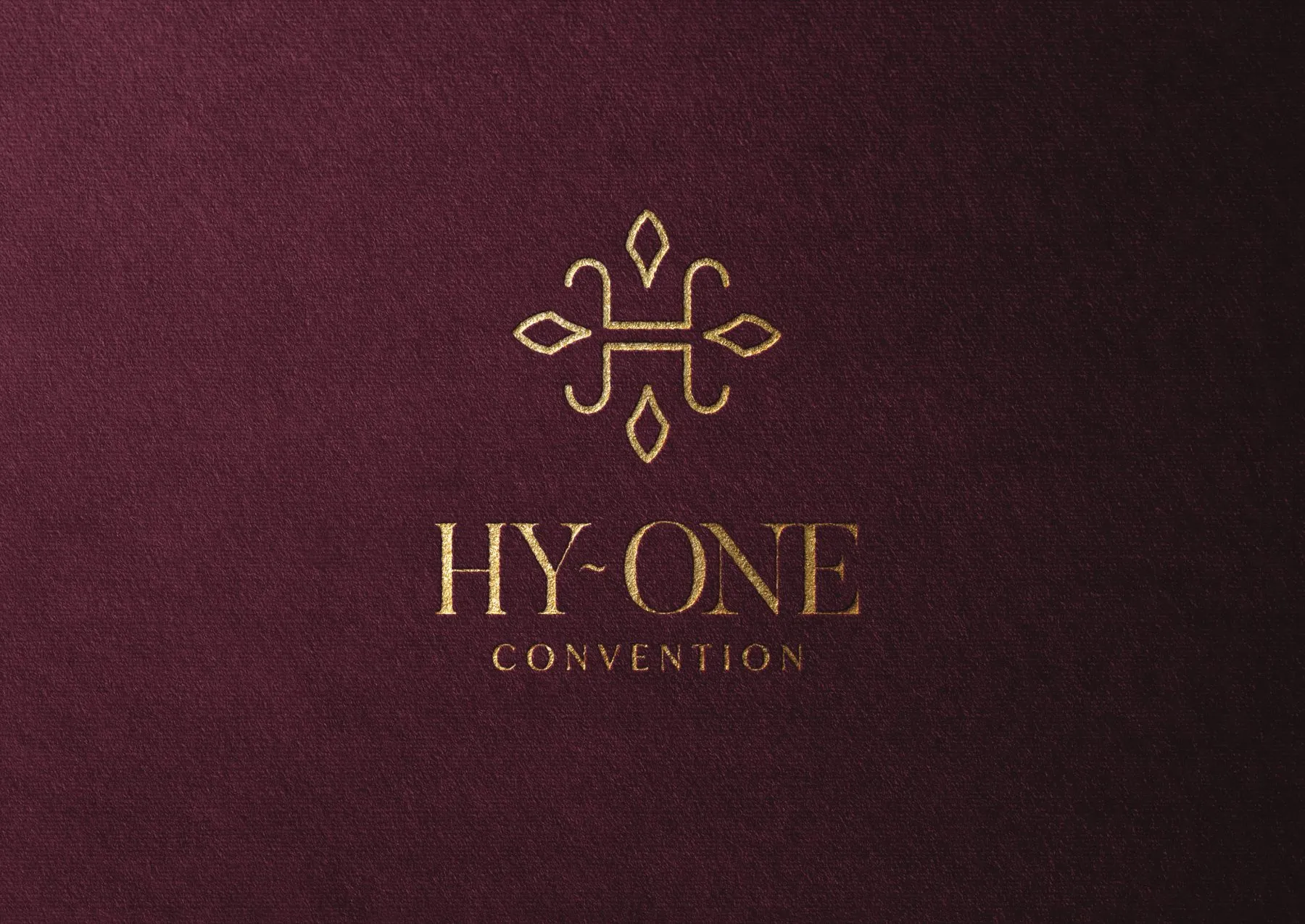 Folder & insert, Hy~One, hospitality & events branding by Blue Owl Design Studio, Hyderabad