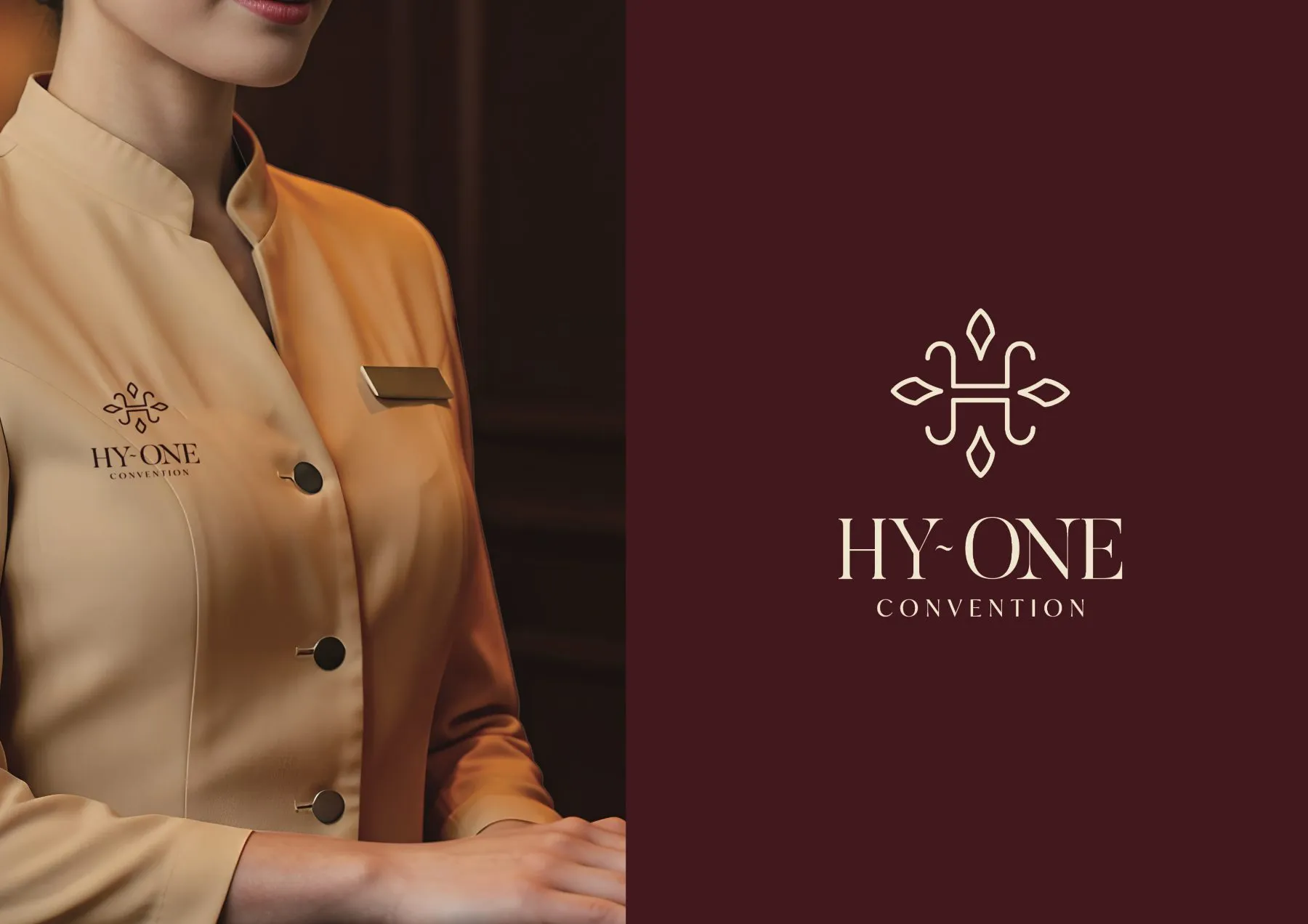 Signage, Hy~One, hospitality & events branding by Blue Owl Design Studio, Hyderabad