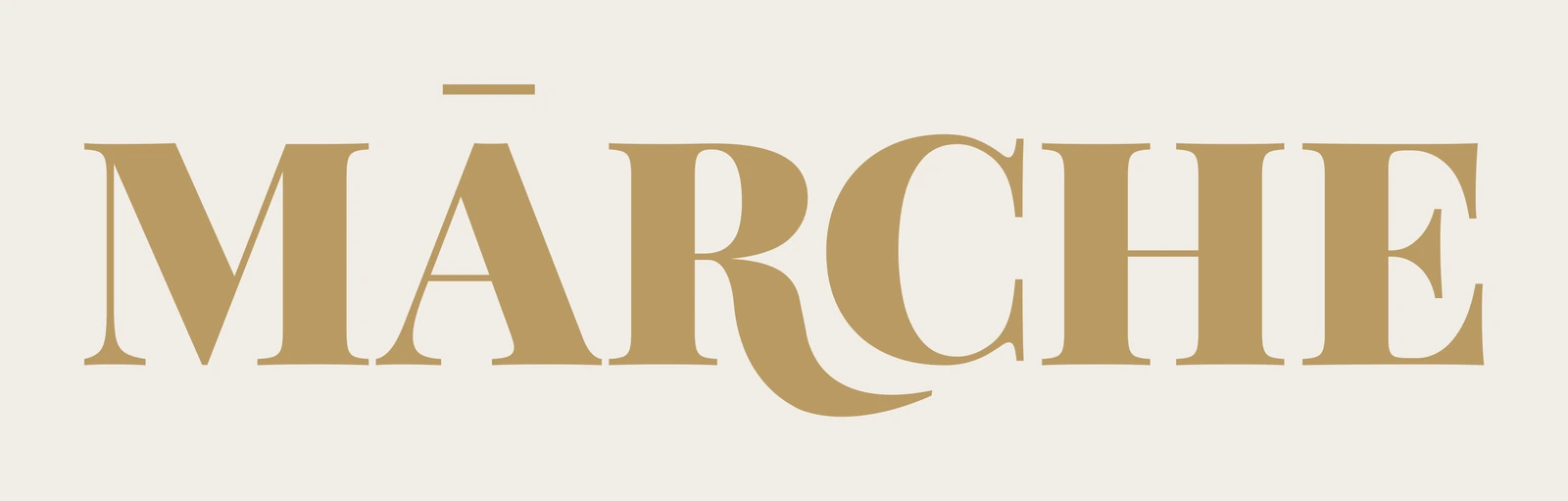 Mārche logo design by Blueowl, Hyderabad