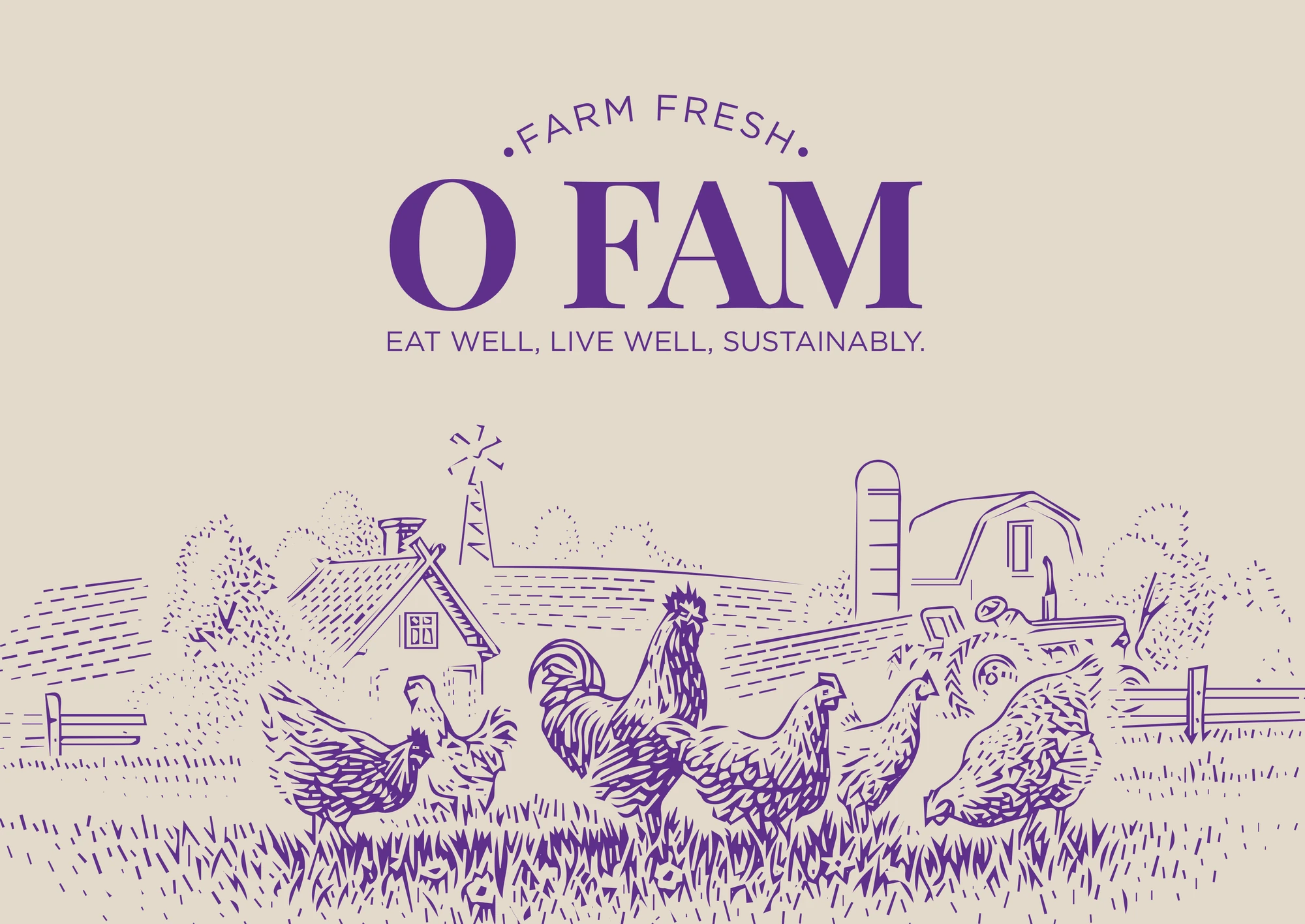 O Fam logo design by Blueowl, Hyderabad