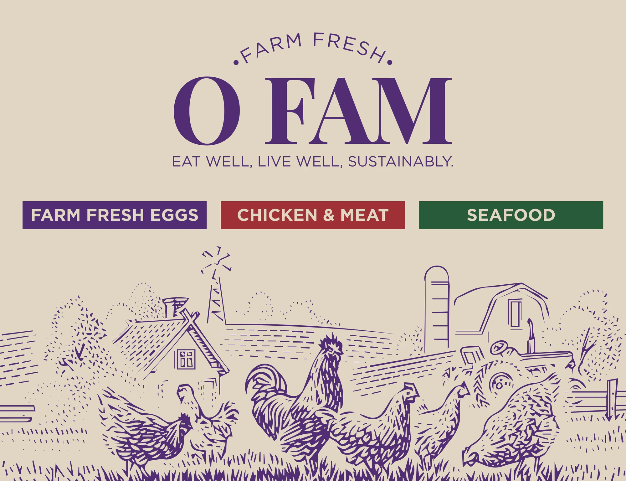 Truck branding, 1 of 2, O Fam, food & beverage branding by Blue Owl Design Studio, Hyderabad