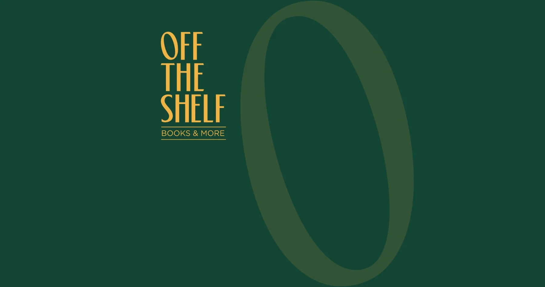 Brand plate, Off The Shelf, retail & culture branding by Blue Owl Design Studio, Hyderabad