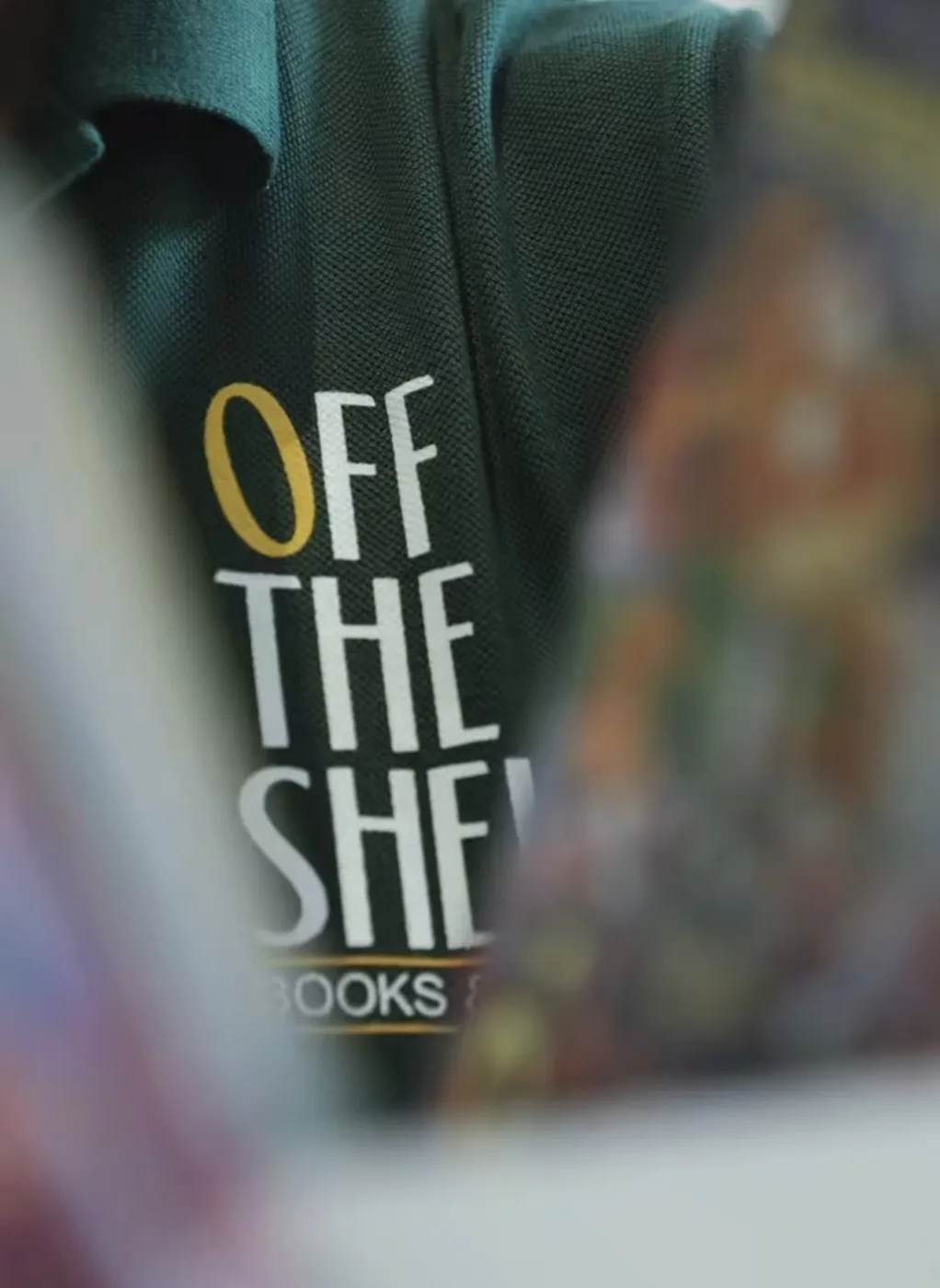 Staff uniform, Off The Shelf, retail & culture branding by Blue Owl Design Studio, Hyderabad