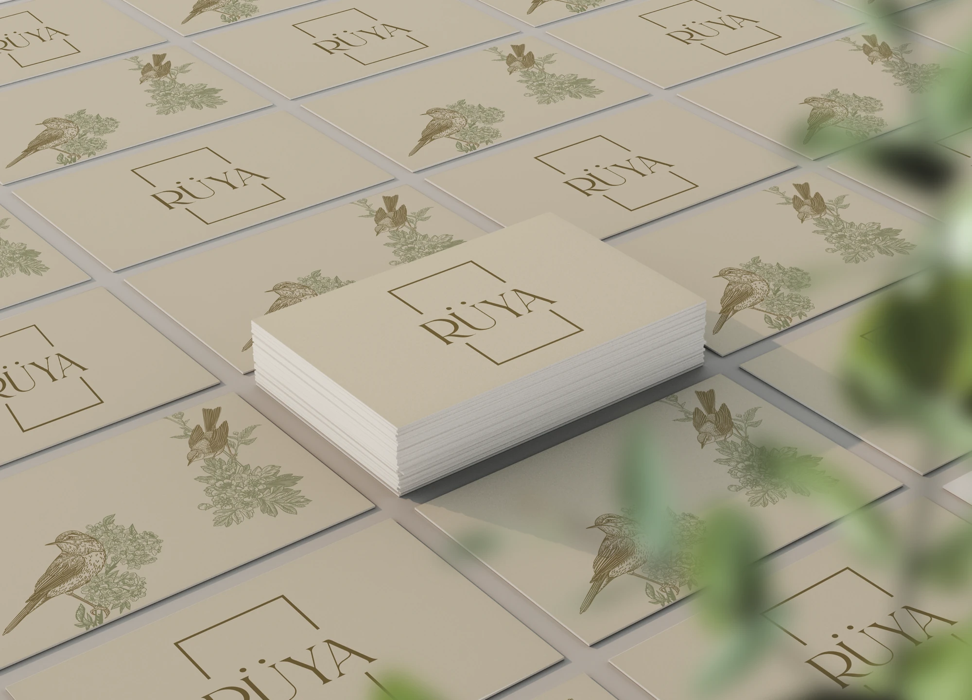 The deck, Rüya, fashion & couture styling branding by Blue Owl Design Studio, Hyderabad