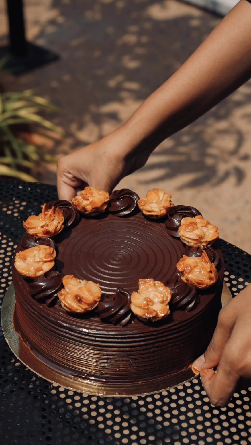 Chocolate cake at Sorin