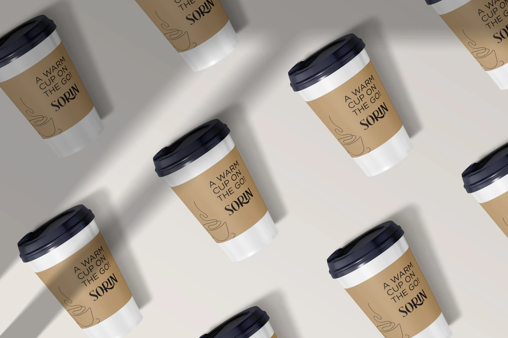 Sorin takeaway cups