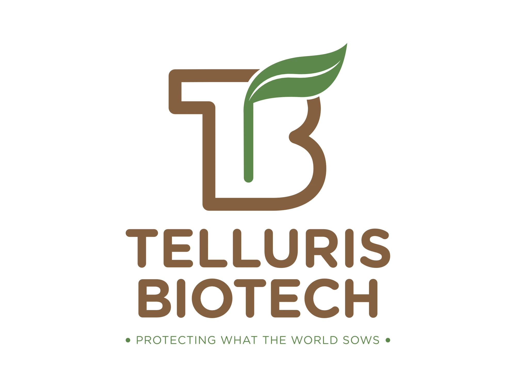 Telluris Biotech brand identity, biotech branding by Blue Owl Design Studio, Hyderabad