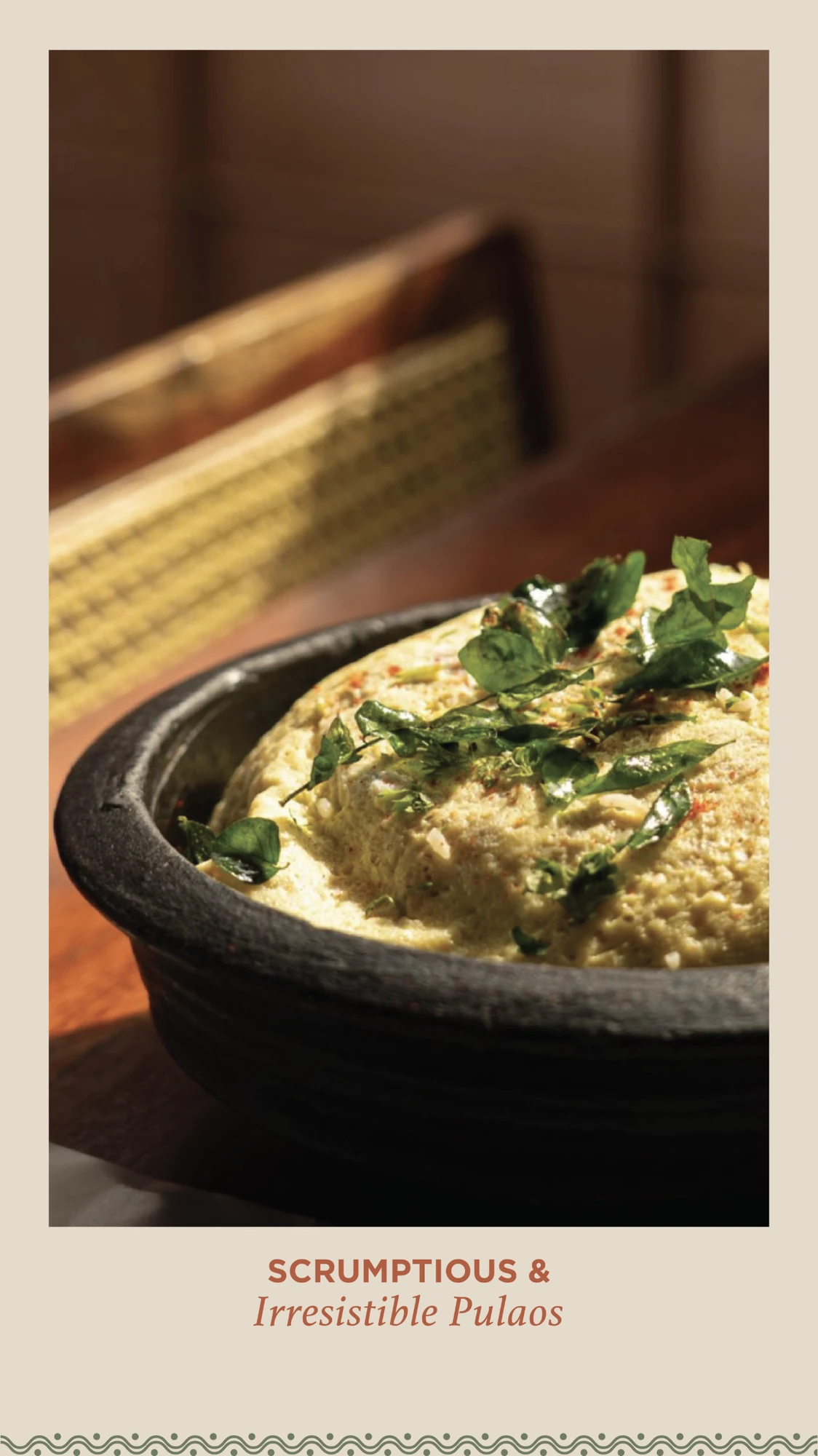 Pulaos (One frame, every post), Telugu Medium, food & beverage branding by Blue Owl Design Studio, Hyderabad
