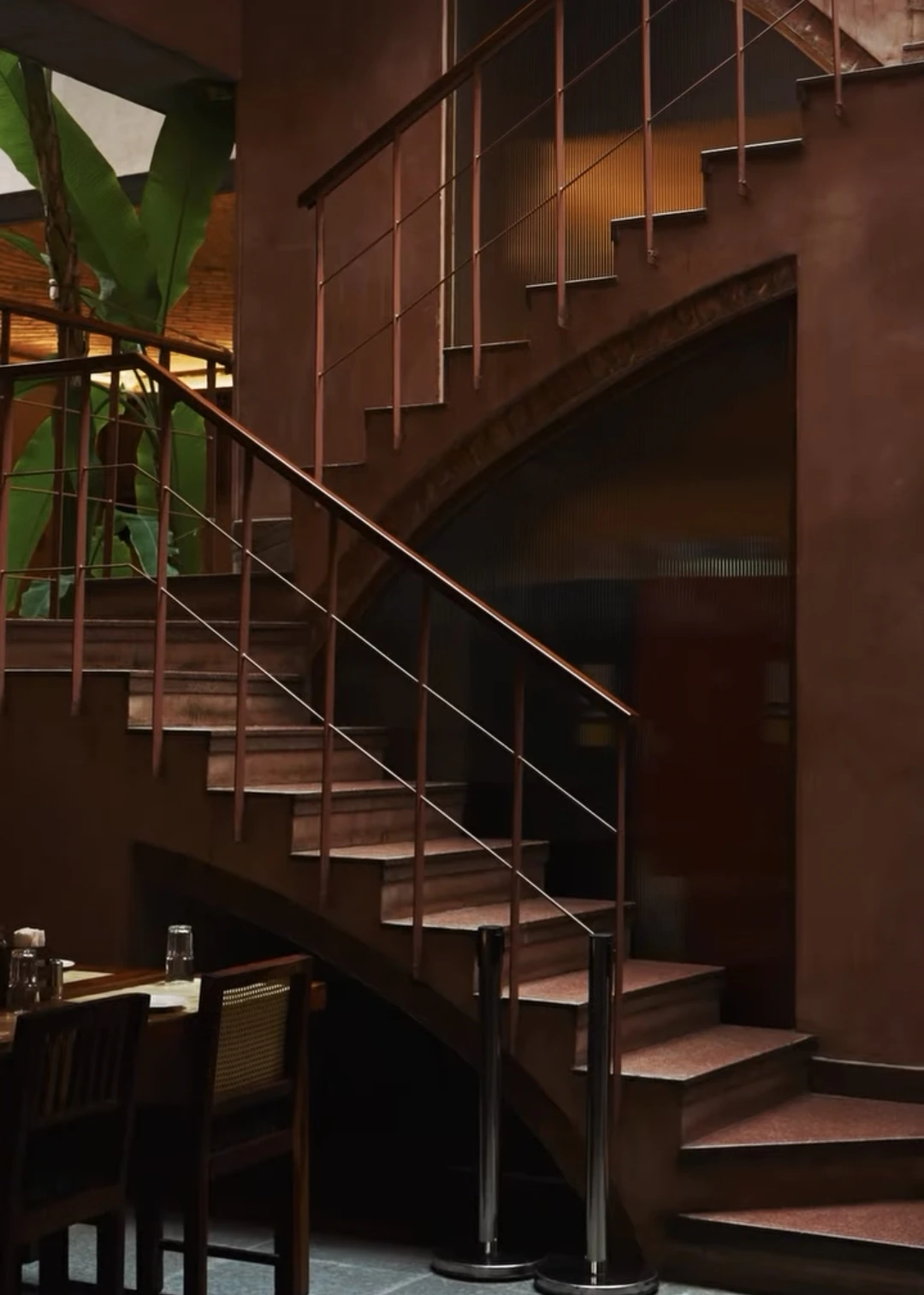 The stairs (Reels, @telugumediumkitchen), Telugu Medium, food & beverage branding by Blue Owl Design Studio, Hyderabad